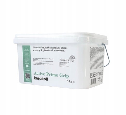 Kerakoll Active Primer Grip 5kg - grunt szczepny szybkoschnący