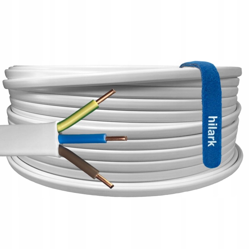 Przewód płaski Kabel instalacyjny YDYp 3x2,5 450/750V 10m