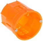 Puszka elektryczna podtynkowa z wkrętami Simet 61 x 63 x 61 mm Z60DFw