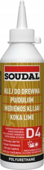 Soudal mocny KLEJ do drewna WODOODPORNY poliuretanowy 250ml