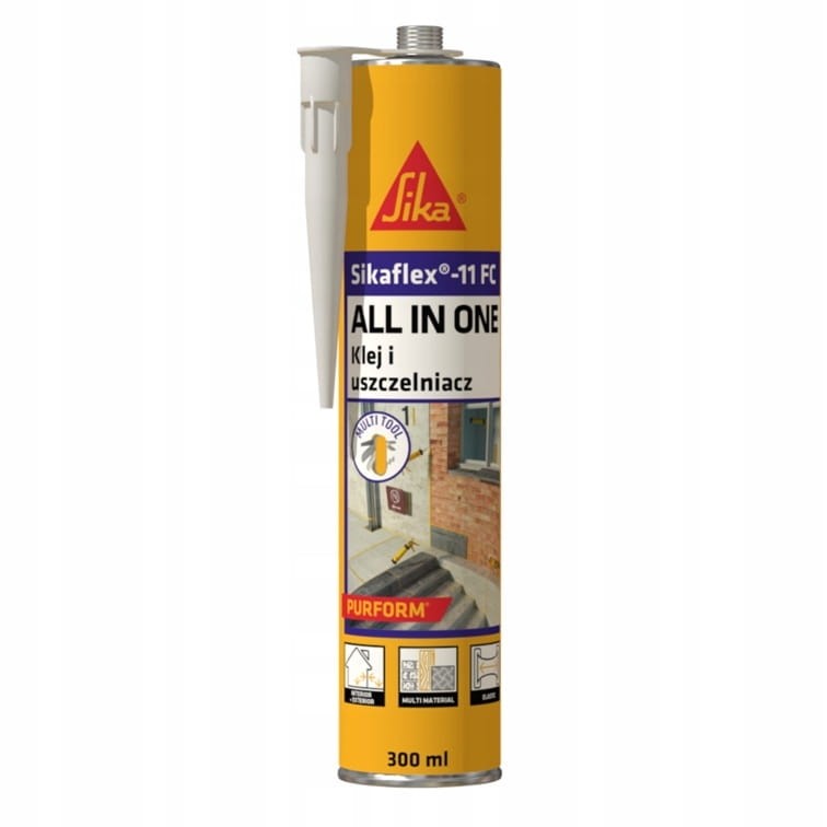 Sika SIKAFLEX - 11FC USZCZELNIACZ Klej uszczelniający BEŻOWY 300ml