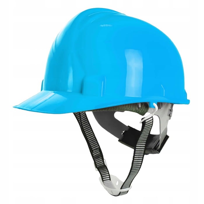 Kask ochronny budowlany BHP Art-Mas Walter niebieski