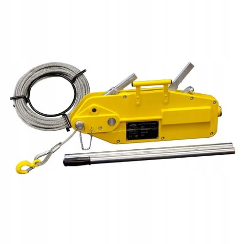Ręczny wciągnik linowy aluminiowy H008 MOST 800 kg