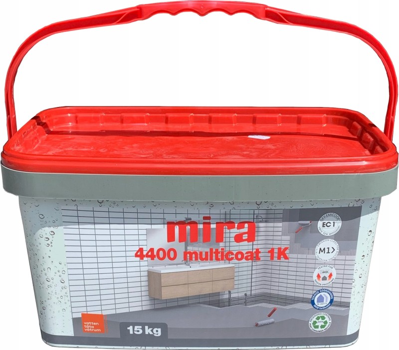 Hydroizolacja Folia w płynie MIRA 4400 multicoat ETAG 022 6kg