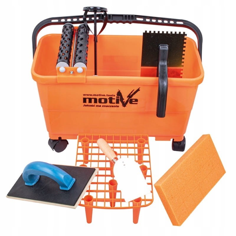 Wiadro glazurnicze budowlane do fugowania 20L Inter-S / Motive