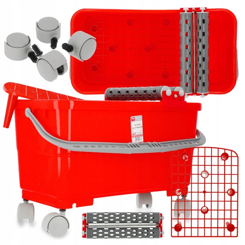 Wiadro glazurnicze budowlane do fugowania 20L Inter-S / Motive