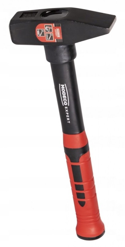 Młotek ślusarski fiberglass 1,5kg ze stali węglowej MODECO EXPERT