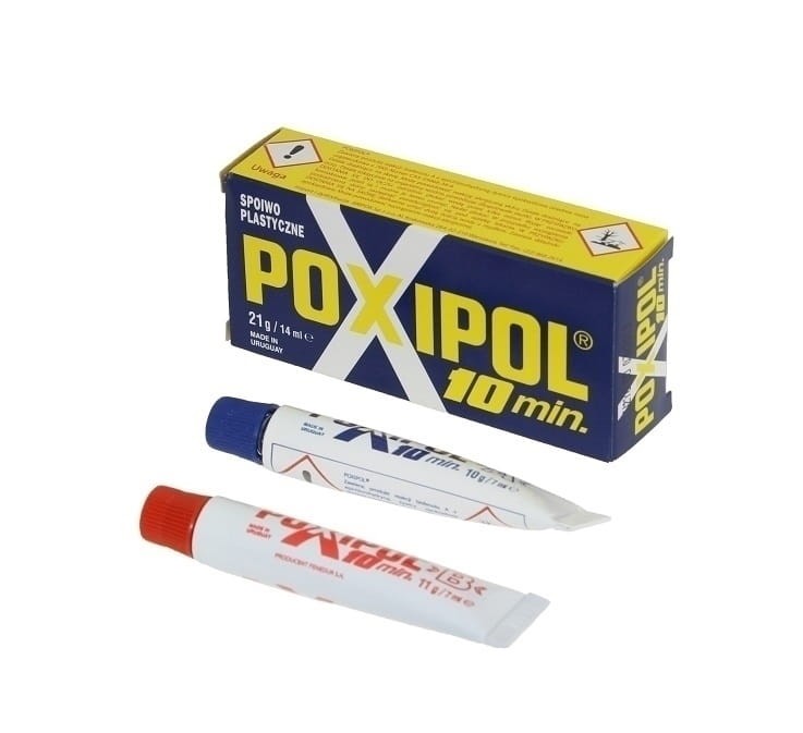 Klej uniwersalny Poxipol dwuskładnikowy mocny metalizowany 14ml / 21g