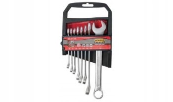 Komplet kluczy płasko-oczkowych 8-19mm MODECO EXPERT 8szt.