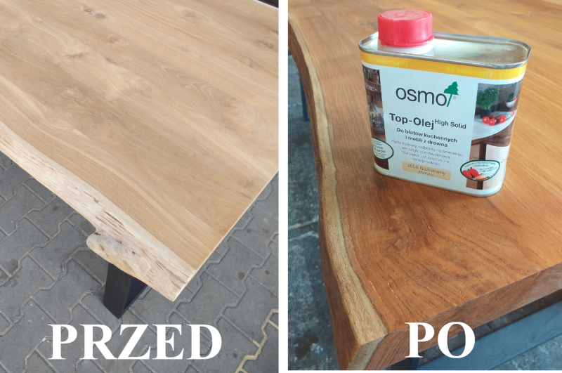 Osmo TOP-OLEJ do blatów kuchennych i mebli 0,5L KOLORY
