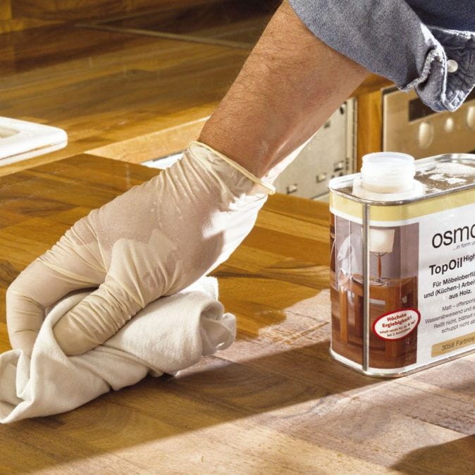 Osmo TOP-OLEJ do blatów kuchennych i mebli 0,5L KOLORY