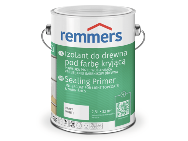 Remmers Isoliergrund IZOLANT DO DREWNA pod Farbę Kryjącą BIAŁY1.png