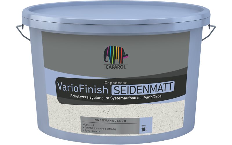 Caparol Capadecor VarioFinish lakier ochronny do ścian PÓŁMAT 10L