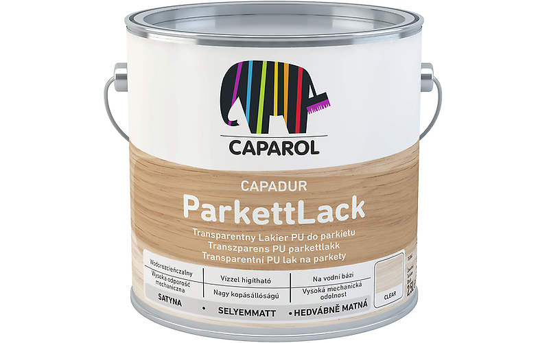 Caparol Capadur Parkett und SiegelLack LAKIER TWARDY do drewna POŁYSK