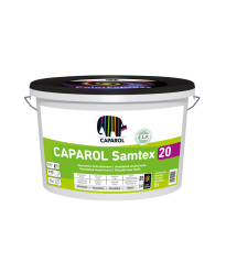 Caparol Samtex 20 ODPORNA Farba LATEKSOWA PÓŁPOŁYSK do ścian, sufitów, tapet 15L